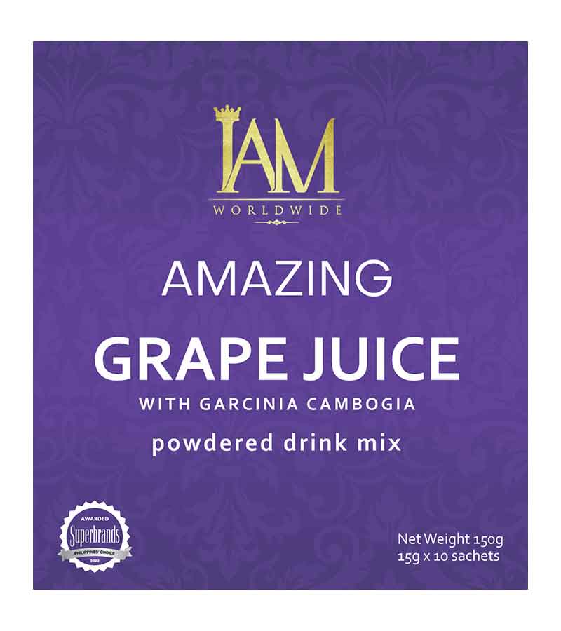 Amazing Grape Juice with Garcinia Cambogia – Weight Management & Antioxidant Drink (10 Sachets)